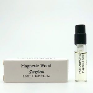 The Harmonist Magnetic Wood Man Woman Unisex Fragrance Travel Vial  NEW In Box